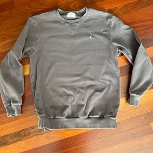 ZYIA Women's Gray Crewneck Sweatshirt